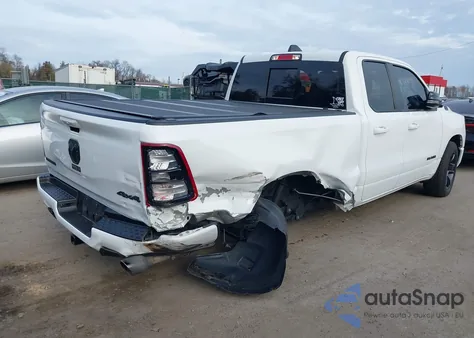 2022 Ram 1500 Big Horn 4X4 6'4 Box z USA, uszkodzony, nr VIN 1C6SRFBT7NN375197